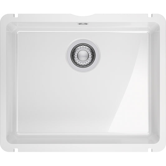 Fregadero Franke cerámica Kubus KXK 110-51 Blanco Brillante