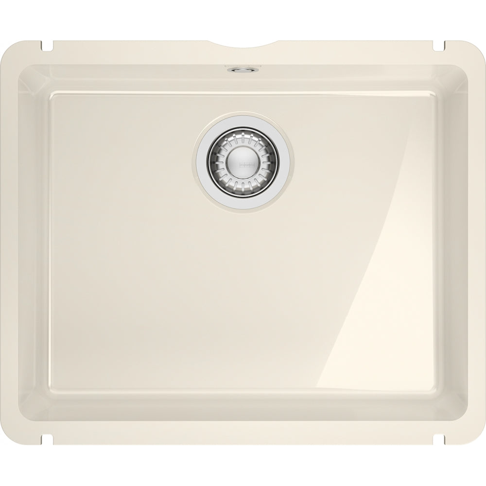 Fregadero Franke cerámica Kubus KXK 110-51 Vainilla Brillante