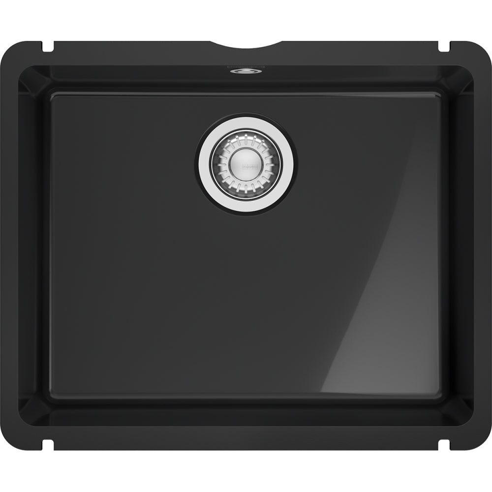 Fregadero Franke cerámica Kubus KXK 110-51 Onyx Brillante