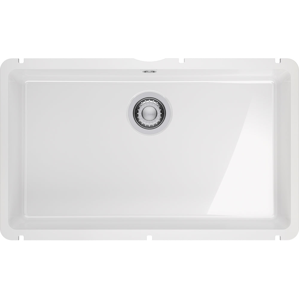 Fregadero Franke cerámica Kubus KXK 110-71 Blanco Brillante