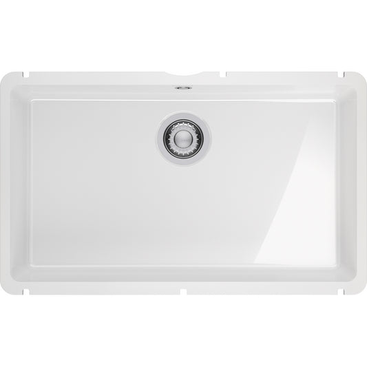 Fregadero Franke cerámica Kubus KXK 110-71 Blanco Brillante
