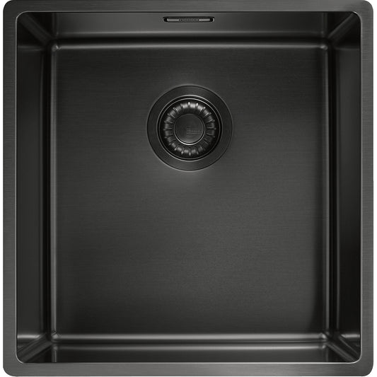 Fregadero Franke Mythos Masterpiece BXM 210/110-40 + Válvula
automática + Rejilla de soporte antracita