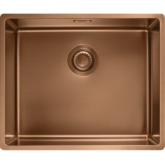 Fregadero Franke Mythos Masterpiece BXM 210/110-50 + válvula cobre