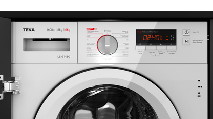 Lavasecadora integrable Teka Total LSI6 1480 (8 kg. lavado y 6 kg. de secado) 114030005