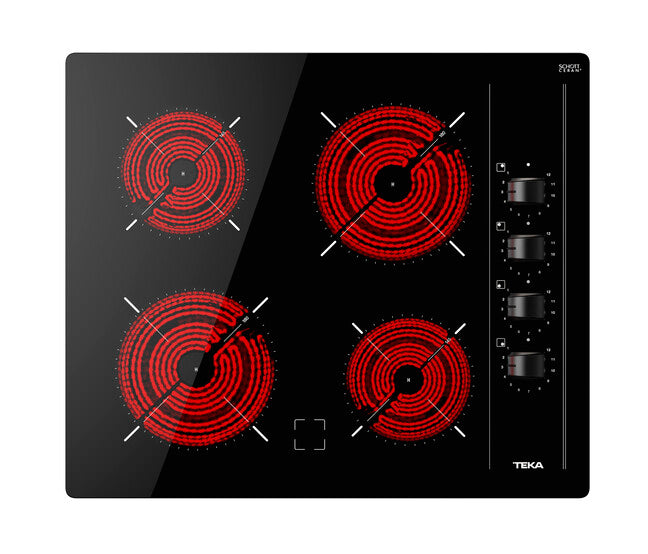 Placa de vitrocerámica Teka Easy TBC 64000 XFL 112550009