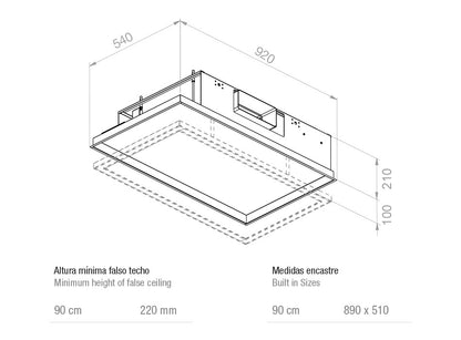 Campana de techo Pando E-219