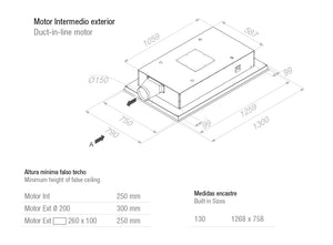Campana de techo Pando E-237