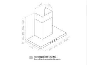 Campana de pared Pando P-825 Pando