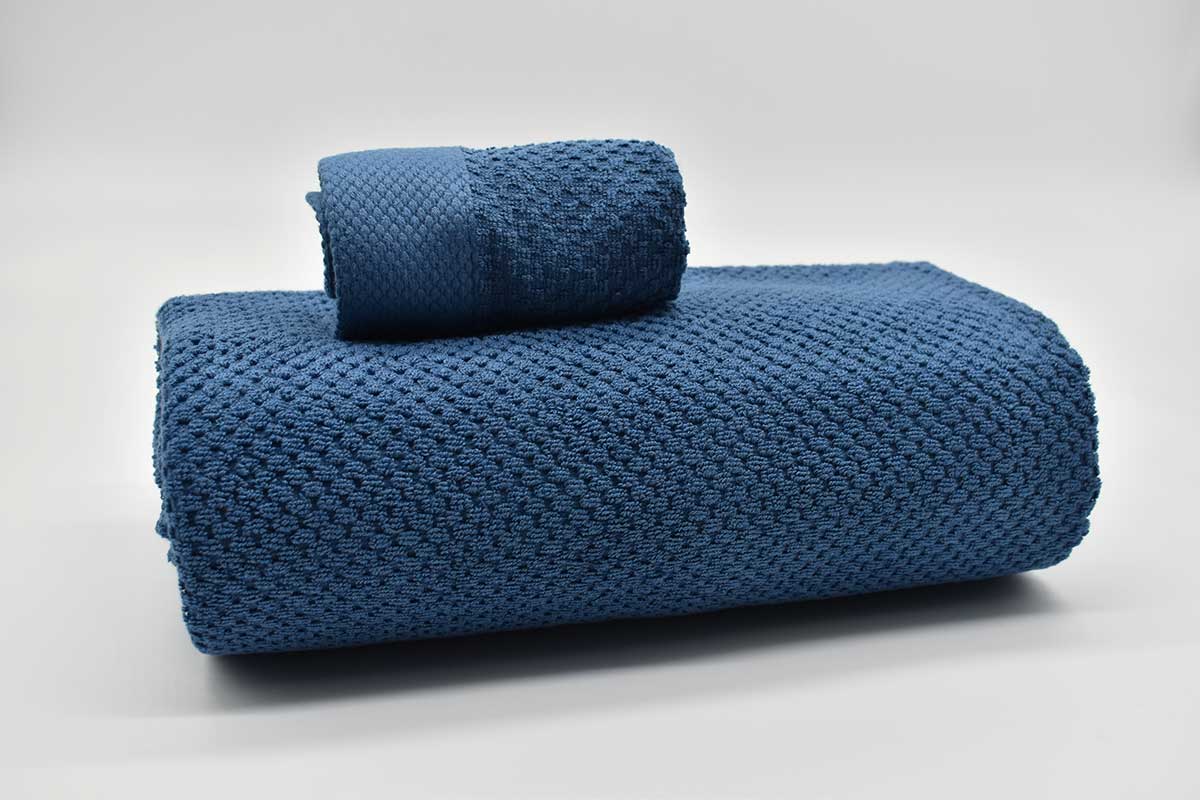 JUEGO DE 3 TOALLAS T3572C AZUL VIDAL HOME