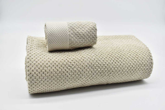 JUEGO DE 3 TOALLAS T3572C BEIGE VIDAL HOME