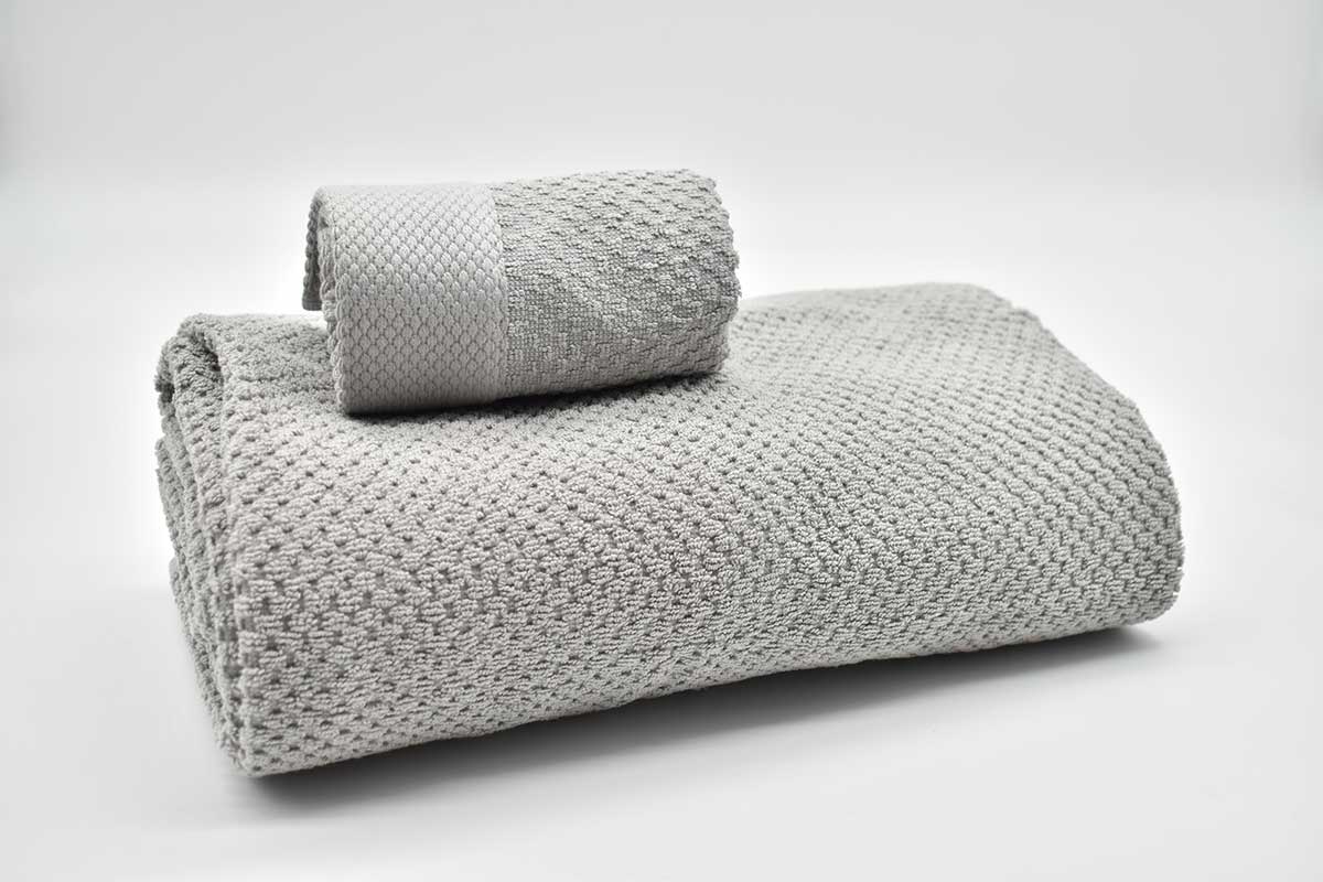 JUEGO DE 3 TOALLAS T3572C GRIS VIDAL HOME