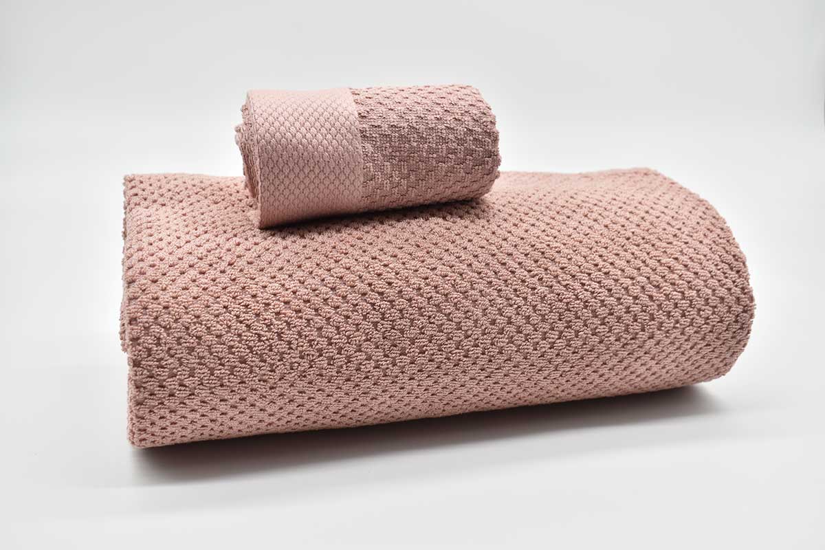 JUEGO DE 3 TOALLAS T3572C ROSA VIDAL HOME