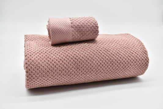 JUEGO DE 3 TOALLAS T3572C ROSA VIDAL HOME