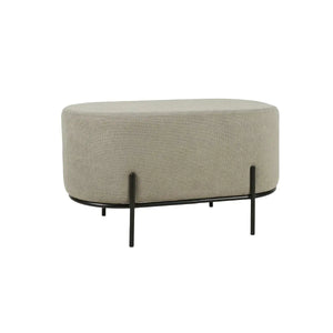 Banqueta Sofia gris Twin Hogar®