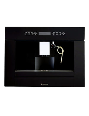 Cafetera integrable Johnson 45 cm cristal negro