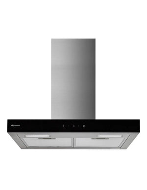 Campana de pared Johnson 60 cm frontal cristal negro SIROCO608NX Johnson
