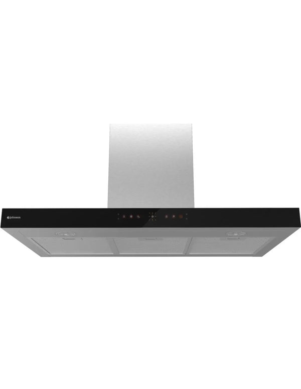 Campana de pared Johnson 90 cm frontal cristal negro SIROCO908TNX Johnson
