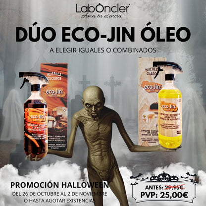 PACK DOBLE ECO-JIN OLEO COMBINABLE 750ML x2 LABONCLER