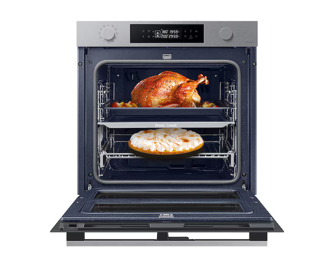 Horno Pirolítico 76L 59.5cm Dual Cook Flex Clase A+ Inox NV7B4530ZAS/U1