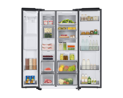 Frigorífico americano Samsung RS6HA8891B1 SmartView Black Inox