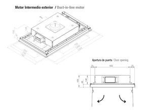 Campana de techo Pando E-231
