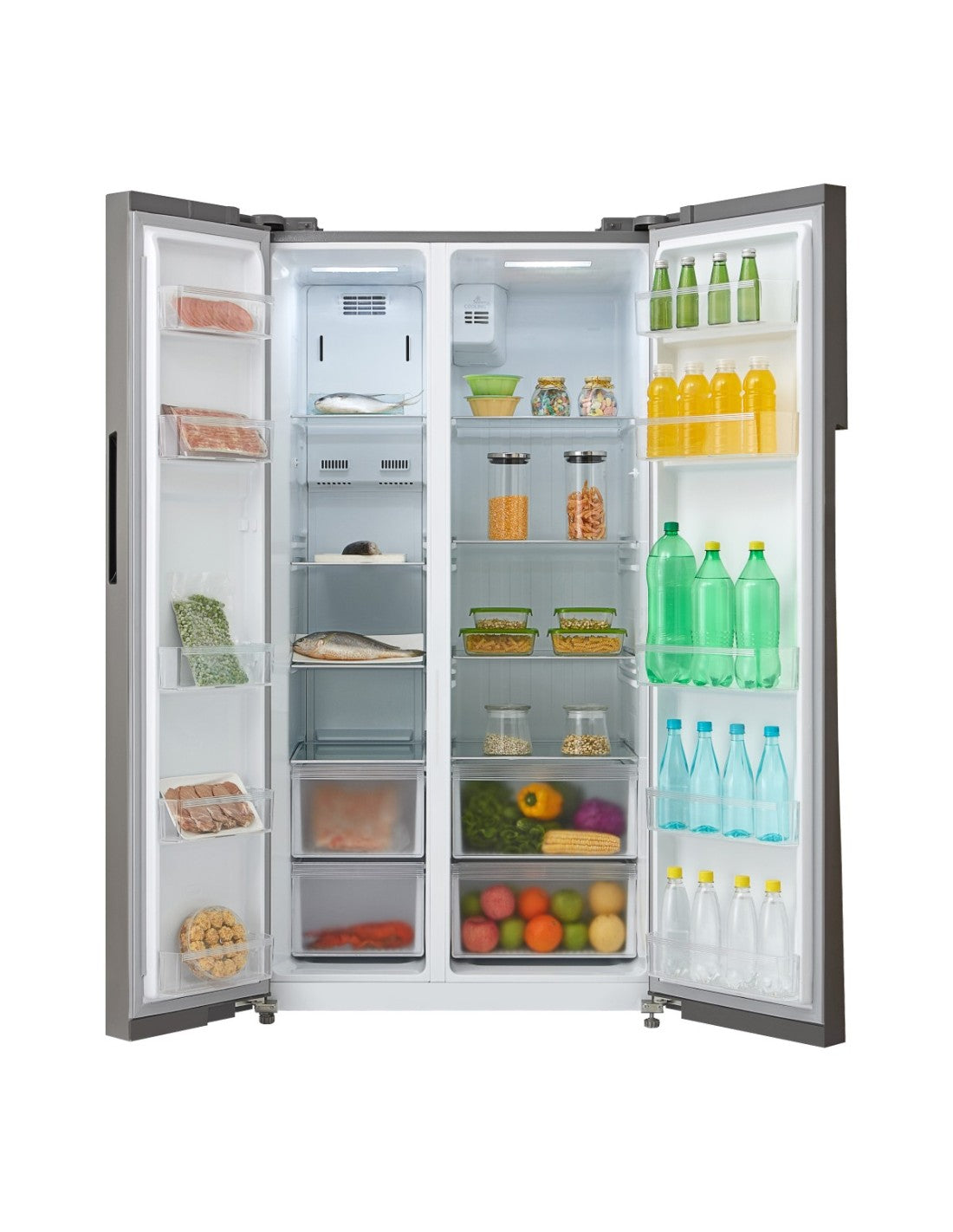 Frigorífico americano Johnson 177x90 cm E Inox JRSS1779ENX