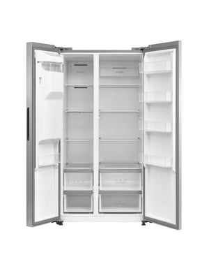 Frigorífico americano Johnson 180x91 cm E Inox JRSS1799ENX