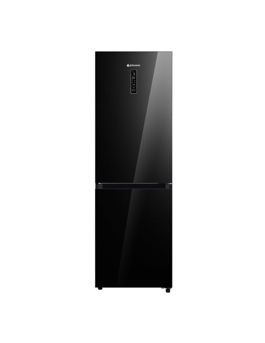 Frigorífico combi Johnson 186x60 cm E Cristal Negro JRC185EN2GN
