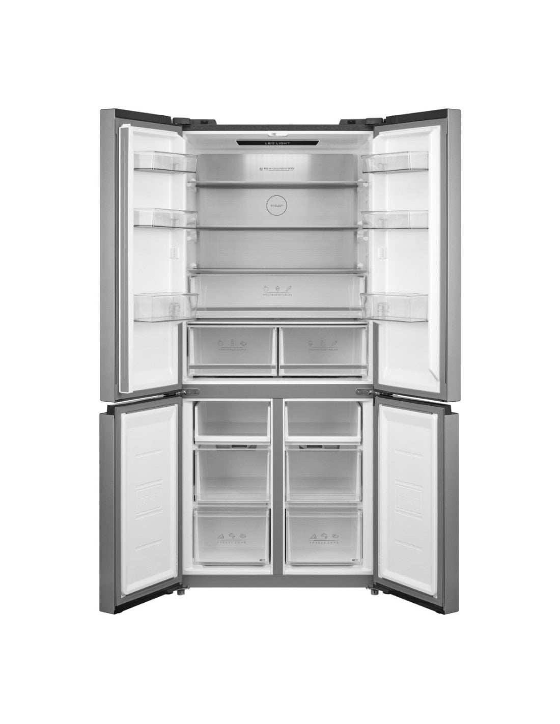 Frigorífico americano Johnson 4 puertas inox JR4D1908ENX