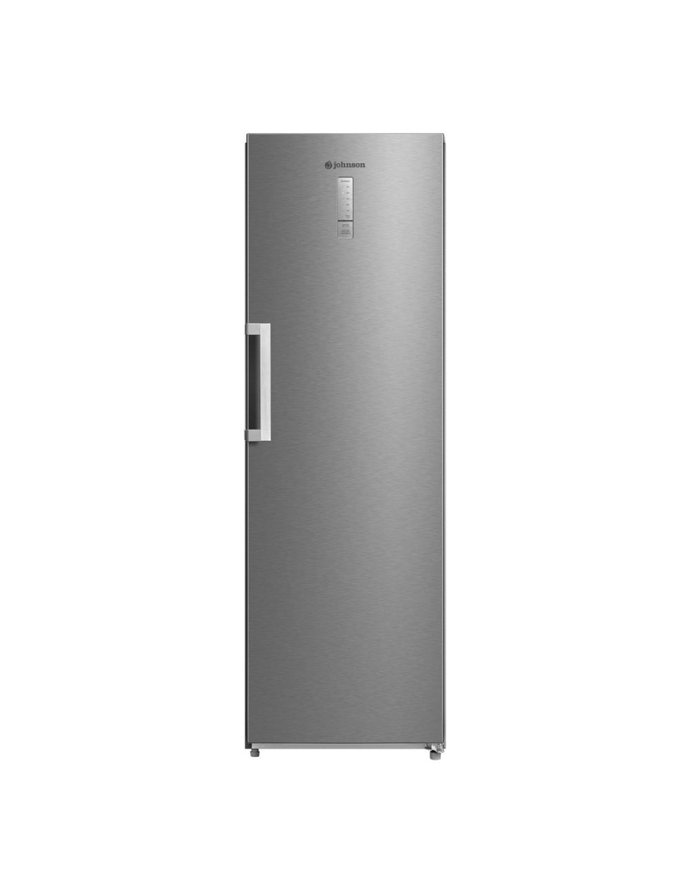 Frigorífico vertical de 1 puerta Johnson 185x60 cm E Inox JRR185EX