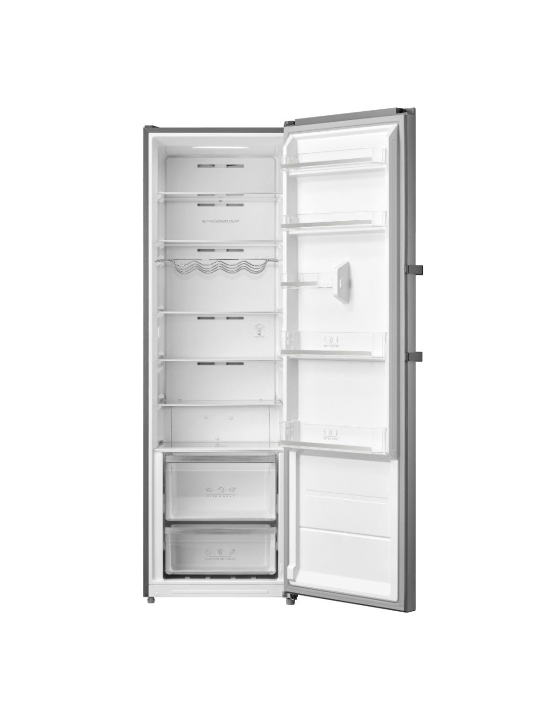 Frigorífico de 1 puerta johnson inox JRR185EX