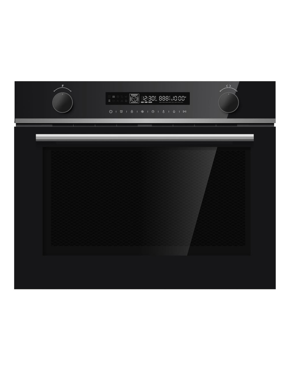 Horno compacto Johnson cristal negro JOR50