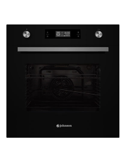 Horno multifunción Johnson cristal negro JOR70N
