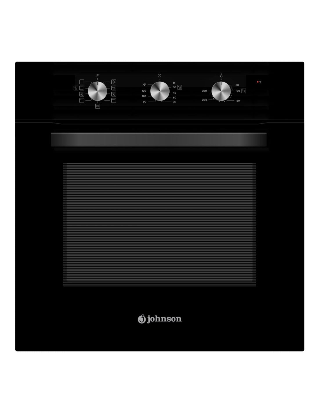 Horno multifunción Johnson cristal negro JOR65N