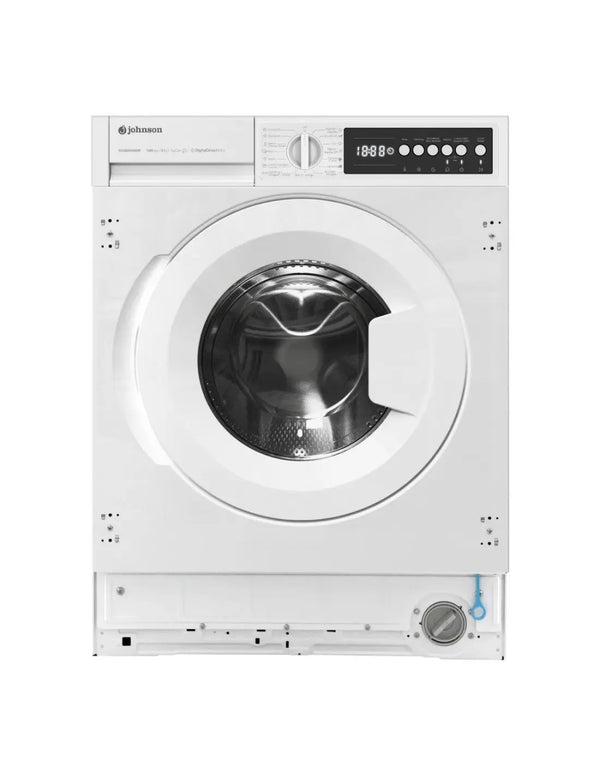 Lavadora integrable Johnson 8 Kg 1400 RPM GUADIANA80W Johnson