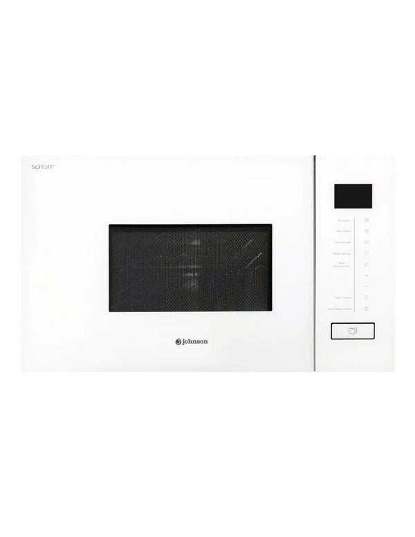 Microondas integrado Johnson cristal blanco con grill JOMI20BINT Johnson