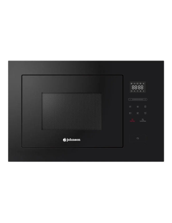 Microondas integrado Johnson cristal negro con grill JOMI28NINT Johnson