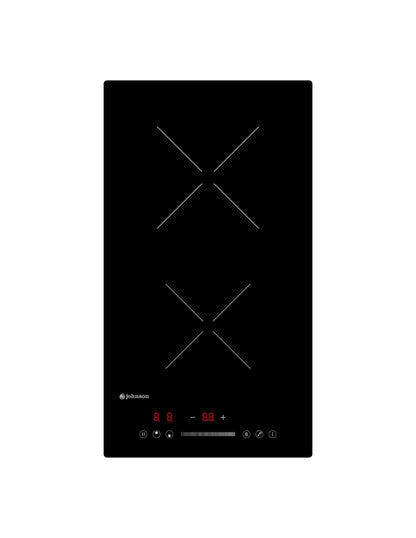 Placa de inducción Johnson 30 cm 2 zonas de cocinado JINDU230
