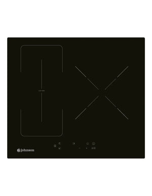 Placa de inducción Johnson 60 cm Flex con zona de 32 cm JINDU332FLEX Johnson