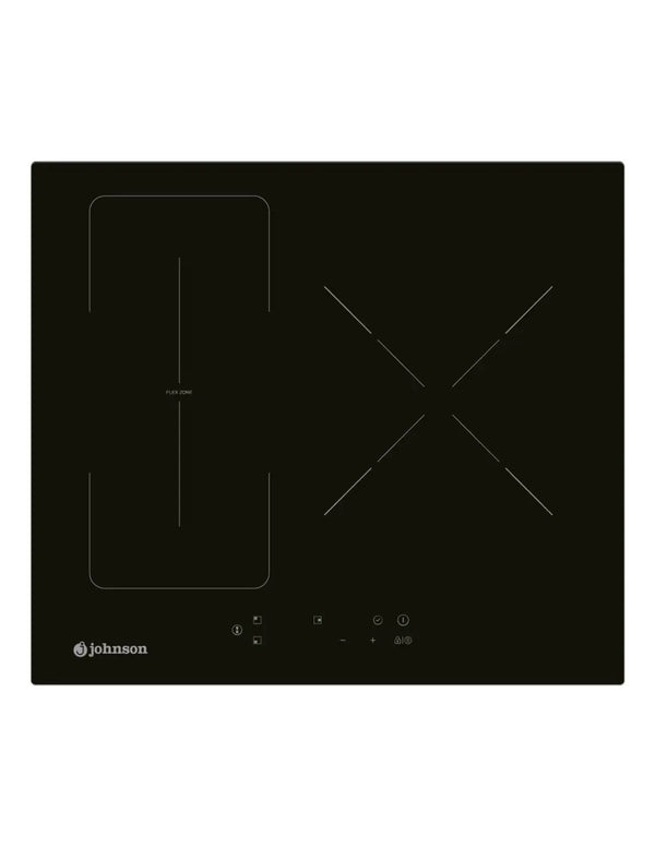 Placa de inducción Johnson 60 cm Flex con zona de 32 cm JINDU332FLEX Johnson