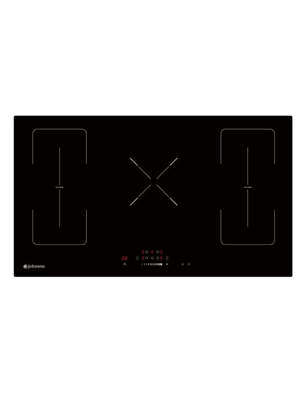 Placa de inducción Johnson 90 cm Flex y zona 29 cm JINDU529FLEX Johnson