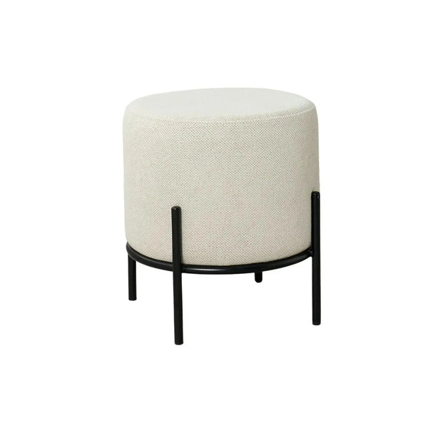 Puff Rosalía beige Twin Hogar®
