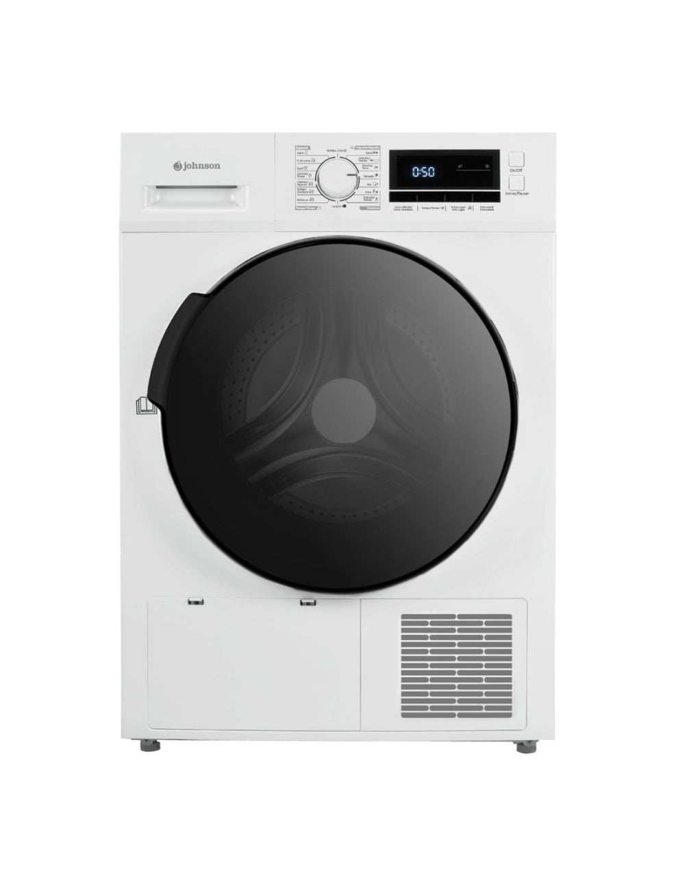 Secadora Johnson 8 Kg Bomba de calor JDRY8NE