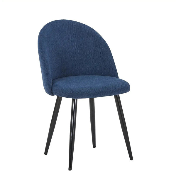 Silla Esmeralda azul marino Twin Hogar®