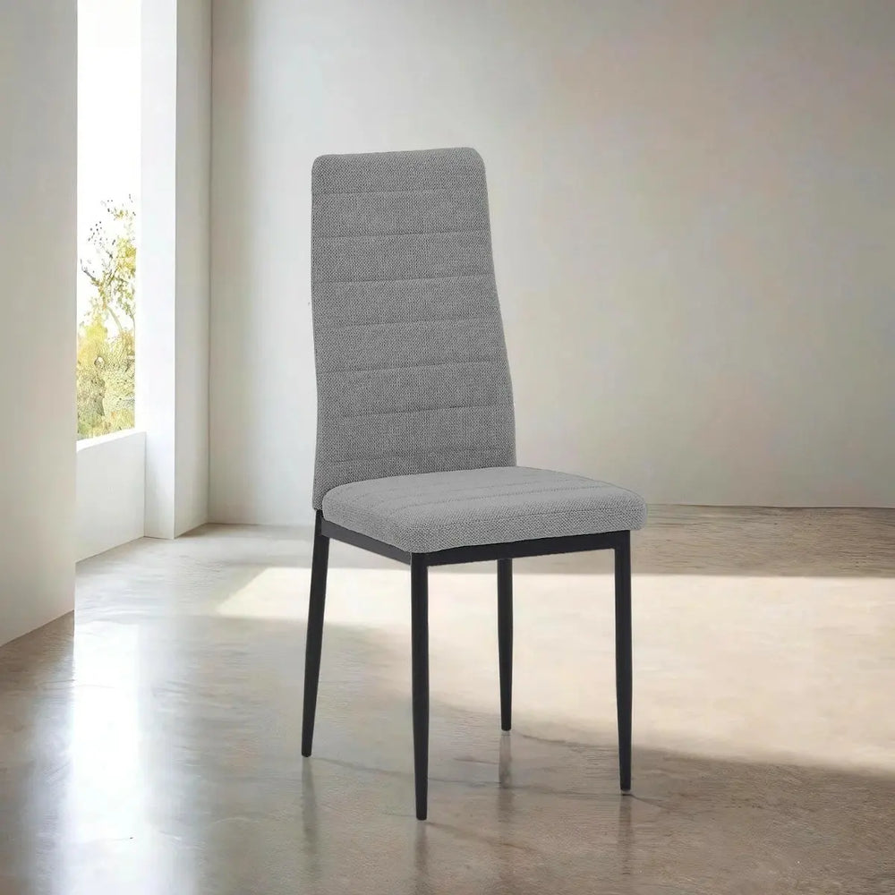 Silla Rebeka gris Twin Hogar®
