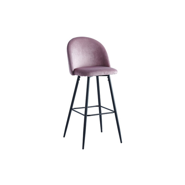 Taburete Romina rosa palo