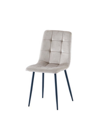 Silla Vega tapizada en Velvet (3 colores)