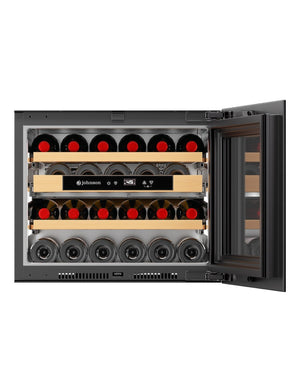 Vinoteca Johnson 46x59 cm 24 botellas total integración JRVN24FB25