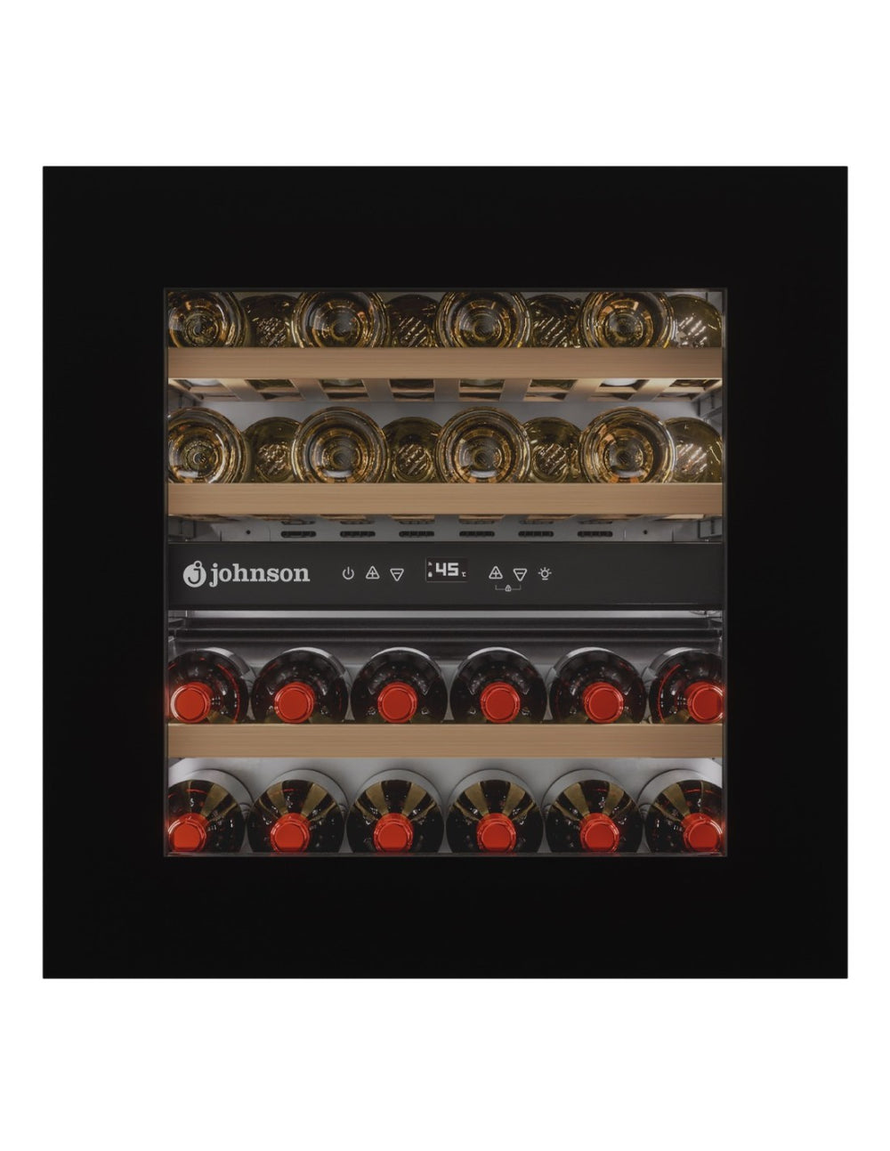 Vinoteca 60x59 cm 28 botellas total integración JRVN28FB60D