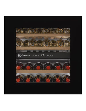 Vinoteca 60x59 cm 28 botellas total integración JRVN28FB60D